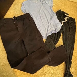Rip Curl pants, Aerie top and J Galt jeans bundle - great pieces!